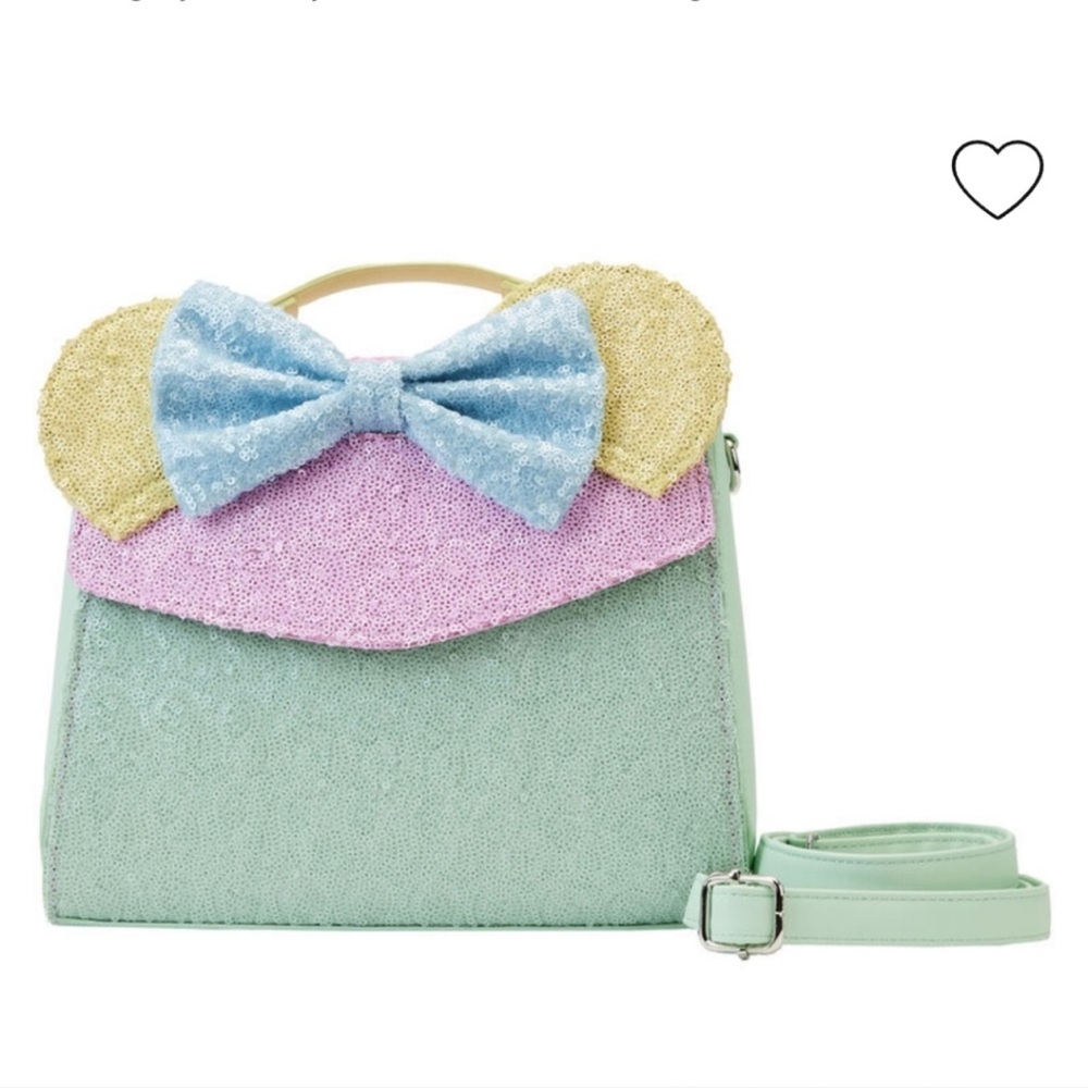 Minnie Mouse Limited Edition Loungefly Colorful Bow Handbag